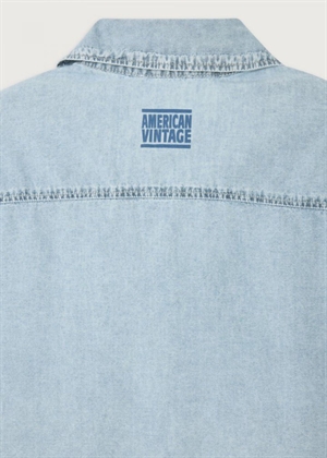 Paybou skjorte Blue Snow American Vintage